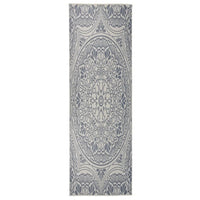 Thumbnail for Outdoor-Teppich Flachgewebe 80x250 cm Blaues Muster