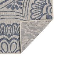 Thumbnail for Outdoor-Teppich Flachgewebe 80x250 cm Blaues Muster