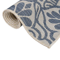 Thumbnail for Outdoor-Teppich Flachgewebe 80x250 cm Blaues Muster