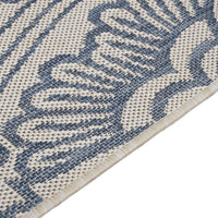 Thumbnail for Outdoor-Teppich Flachgewebe 80x250 cm Blaues Muster