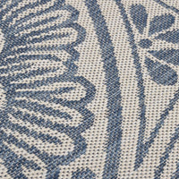 Thumbnail for Outdoor-Teppich Flachgewebe 80x250 cm Blaues Muster