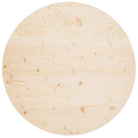 Thumbnail for Tischplatte Ø90x2,5 cm Massivholz Kiefer