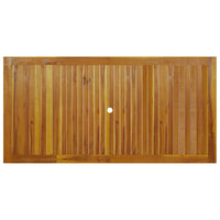 Thumbnail for Gartentisch 200x100x74 cm Massivholz Akazie