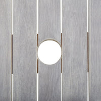 Thumbnail for Gartentisch Grau 200x100x75 cm Massivholz Akazie