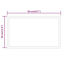 Thumbnail for LED-Badspiegel 50x30 cm