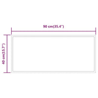 Thumbnail for LED-Badspiegel 90x40 cm