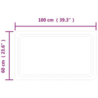 Thumbnail for LED-Badspiegel 100x60 cm