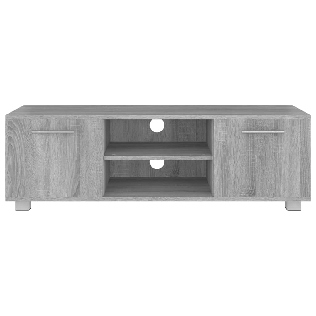 TV-Schrank Grau Sonoma 110x40x35 cm Holzwerkstoff