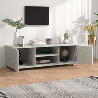 Thumbnail for TV-Schrank Betongrau 110x40x35 cm Holzwerkstoff