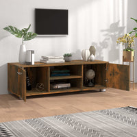 Thumbnail for TV-Schrank Räuchereiche 110x40x35 cm Holzwerkstoff