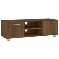 Thumbnail for TV-Schrank Braun Eichen-Optik 110x40x35 cm Holzwerkstoff