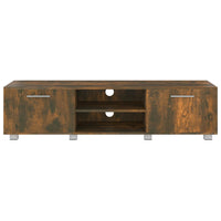 Thumbnail for TV-Schrank Räuchereiche 140x40x35 cm Holzwerkstoff