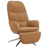 Thumbnail for Relaxsessel mit Fußstütze Taupe Wildleder-Optik