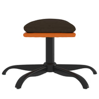 Thumbnail for Relaxsessel mit Hocker Brauner Stoff