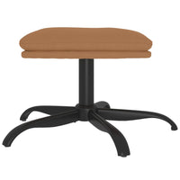 Thumbnail for Relaxsessel mit Hocker Taupe Mikrofasergewebe