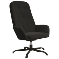 Thumbnail for Relaxsessel mit Fußstütze Schwarz Samt