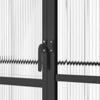 Thumbnail for Gewächshaus mit Fundamentrahmen Anthrazit 6,66 m² Aluminimum