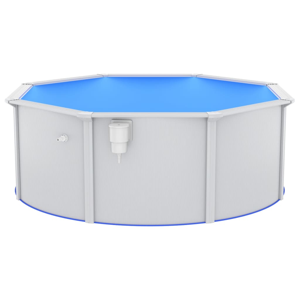 Pool mit Sicherheitsleiter 360x120 cm