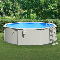 Thumbnail for Pool mit Sicherheitsleiter 460x120 cm