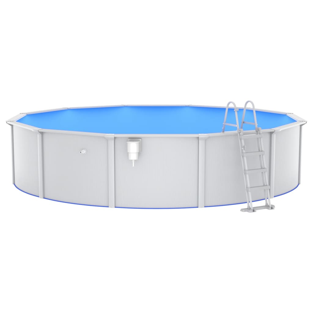 Pool mit Sicherheitsleiter 550x120 cm