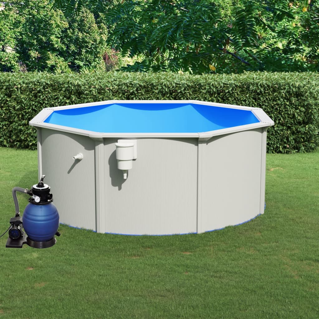 Pool with Sandfilterpumpe 300x120 cm