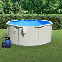 Thumbnail for Pool with Sandfilterpumpe 300x120 cm