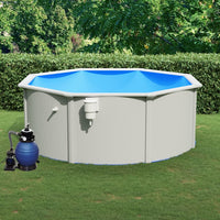Thumbnail for Pool mit Sandfilterpumpe 360x120 cm