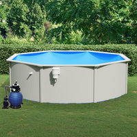 Thumbnail for Pool mit Sandfilterpumpe 460x120 cm