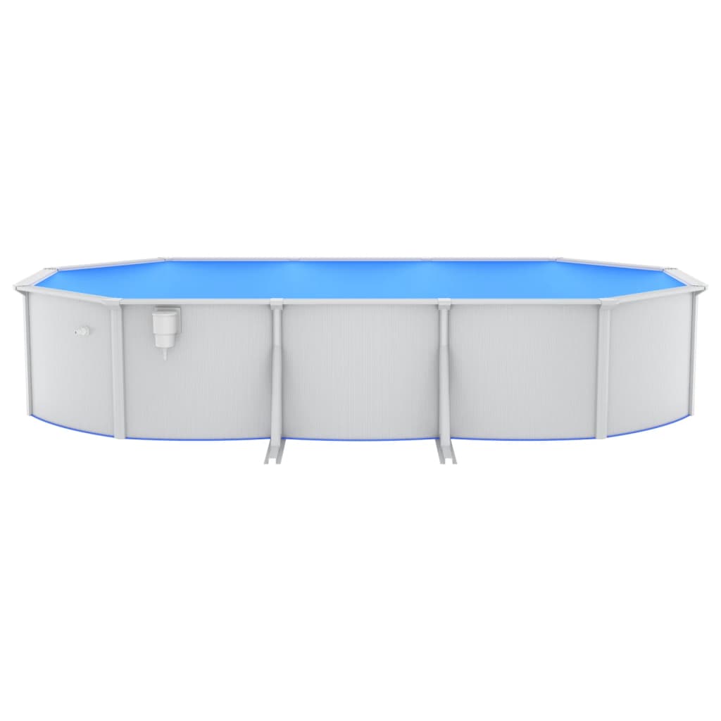 Pool mit Sandfilterpumpe 610x360x120 cm