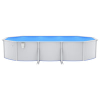 Thumbnail for Pool mit Sandfilterpumpe und Leiter 610x360x120 cm