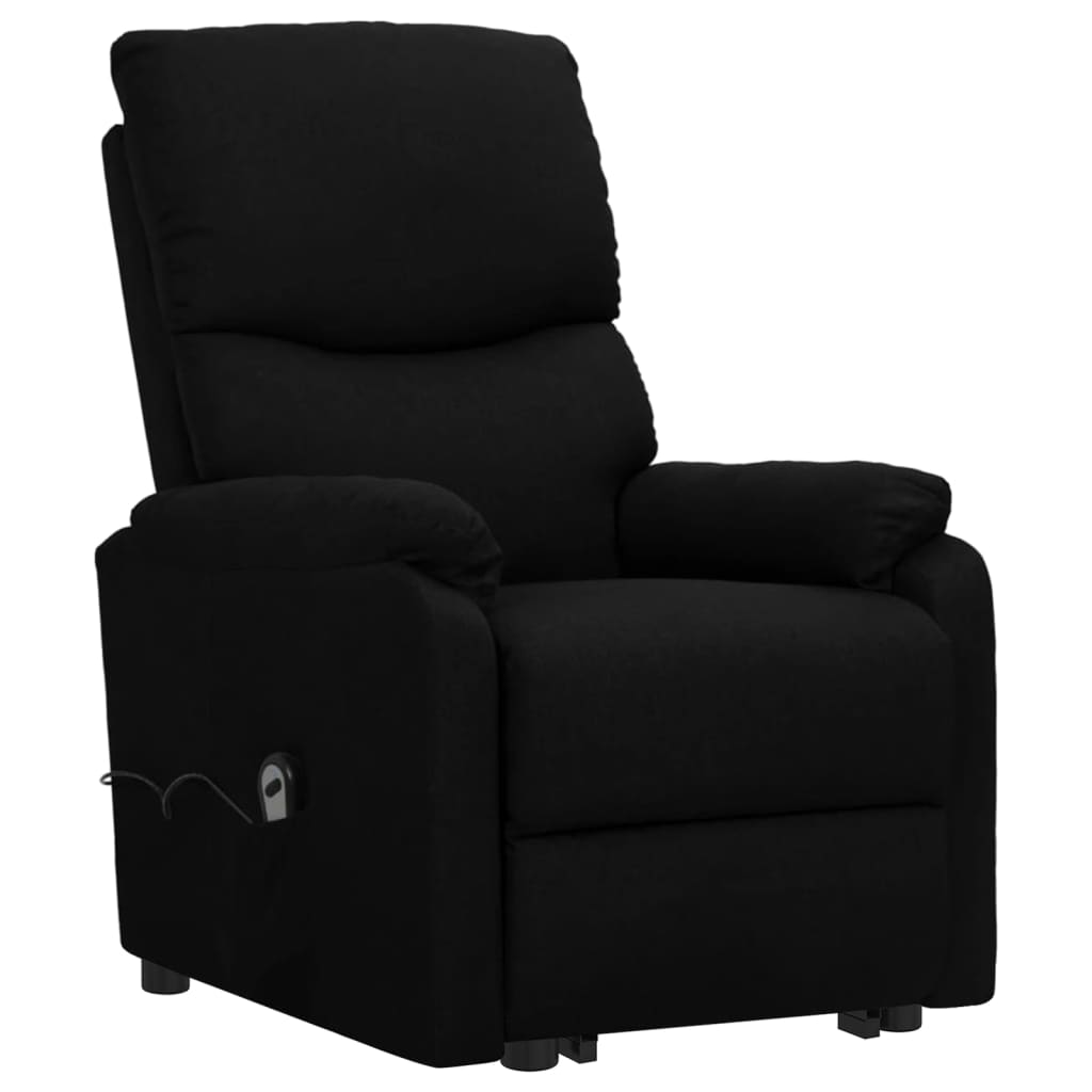 Aufstehsessel Schwarz Stoff