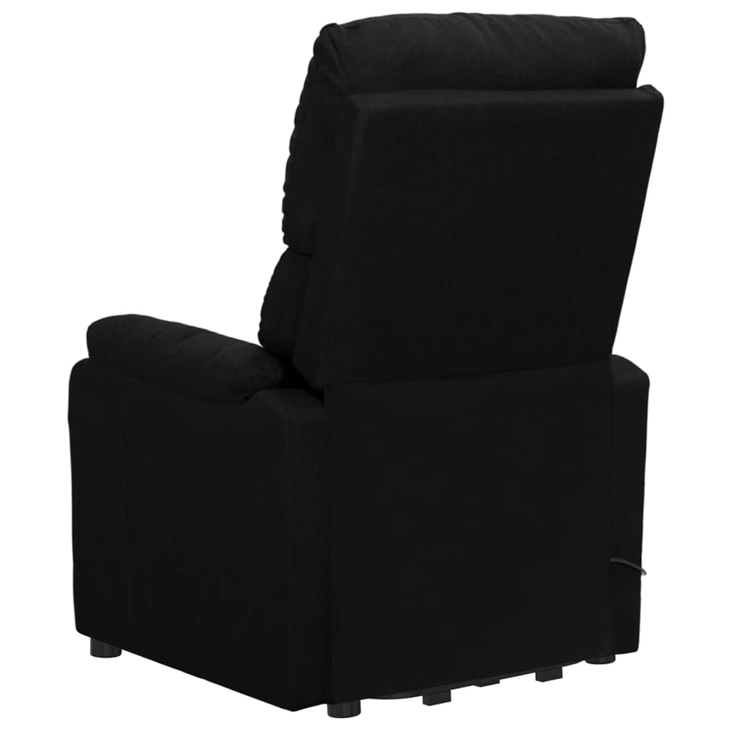 Aufstehsessel Schwarz Stoff