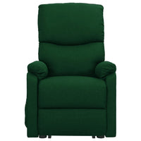 Thumbnail for Aufstehsessel Dunkelgrün Stoff