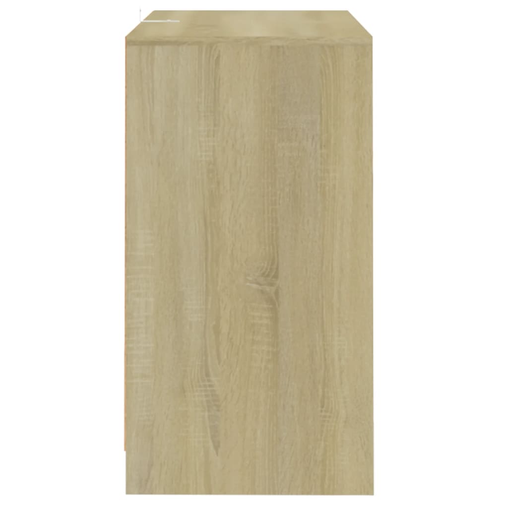 Sideboards 2 Stk. Sonoma-Eiche 70x41x75 cm Spanplatte