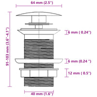 Thumbnail for Badezimmer Waschbecken mit Wasserhahn und Ablaufgarnitur Braun Gehärtetes Glas