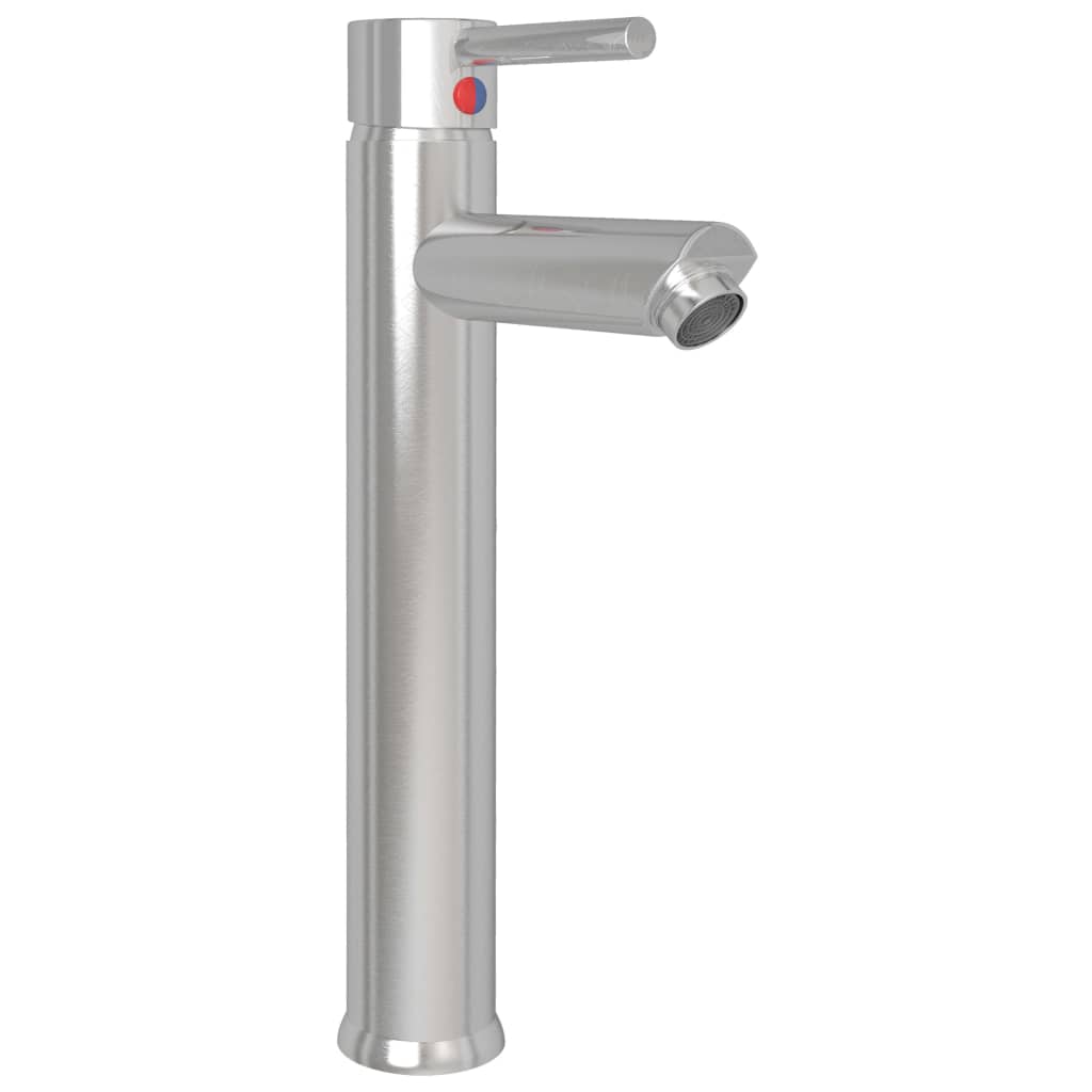 Badezimmer Waschbecken mit Wasserhahn und Ablaufgarnitur Gold gehärtetes Glas