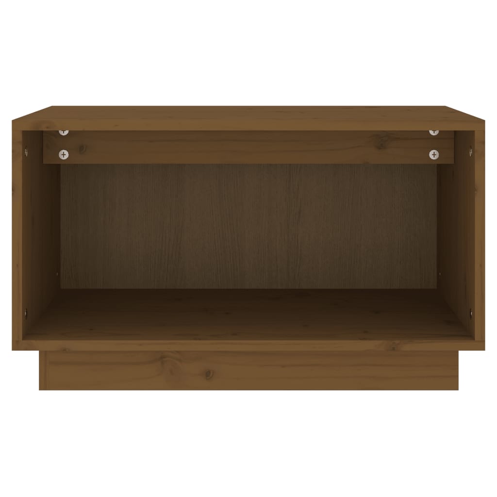 TV-Schrank Honigbraun 60x35x35 cm Massivholz Kiefer