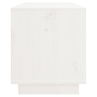 Thumbnail for TV-Schrank Weiß 74x34x40 cm Massivholz Kiefer