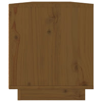 Thumbnail for TV-Schrank Honigbraun 110x34x40 cm Massivholz Kiefer