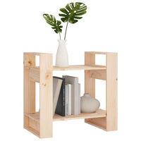 Thumbnail for Bücherregal/Raumteiler 60x35x57 cm Massivholz Kiefer