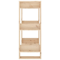 Thumbnail for Bücherregal/Raumteiler 60x35x91 cm Massivholz Kiefer
