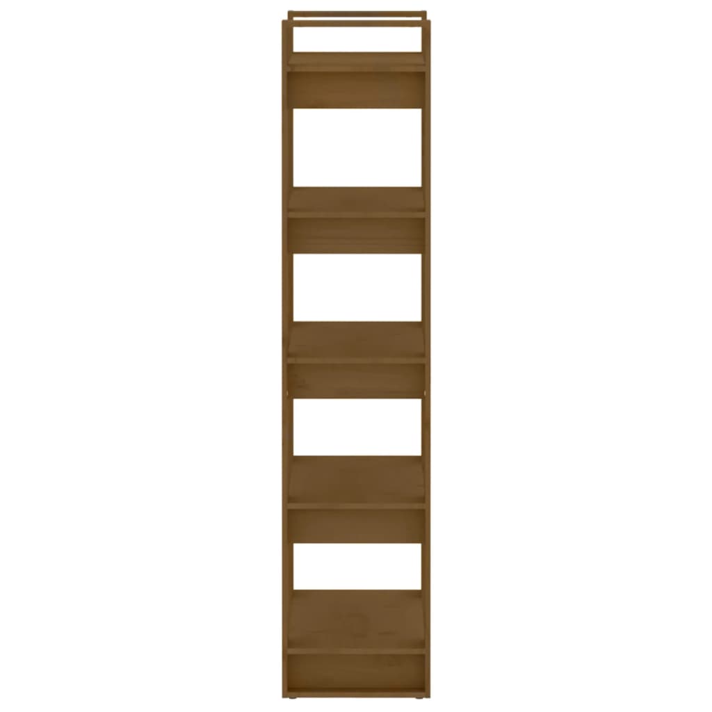 Bücherregal/Raumteiler Honigbraun 60x35x160cm Massivholz Kiefer