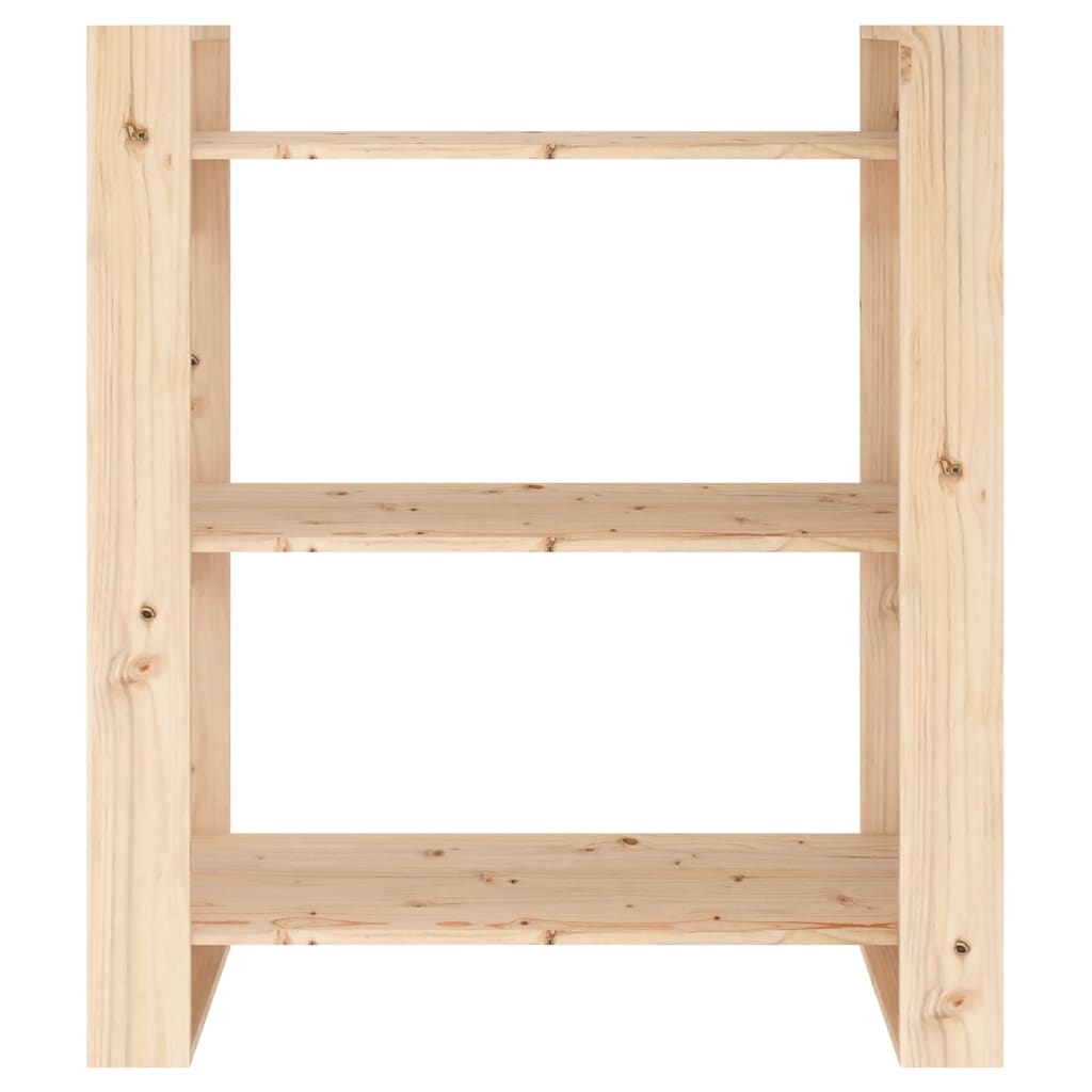 Bücherregal/Raumteiler 80x35x91 cm Massivholz Kiefer