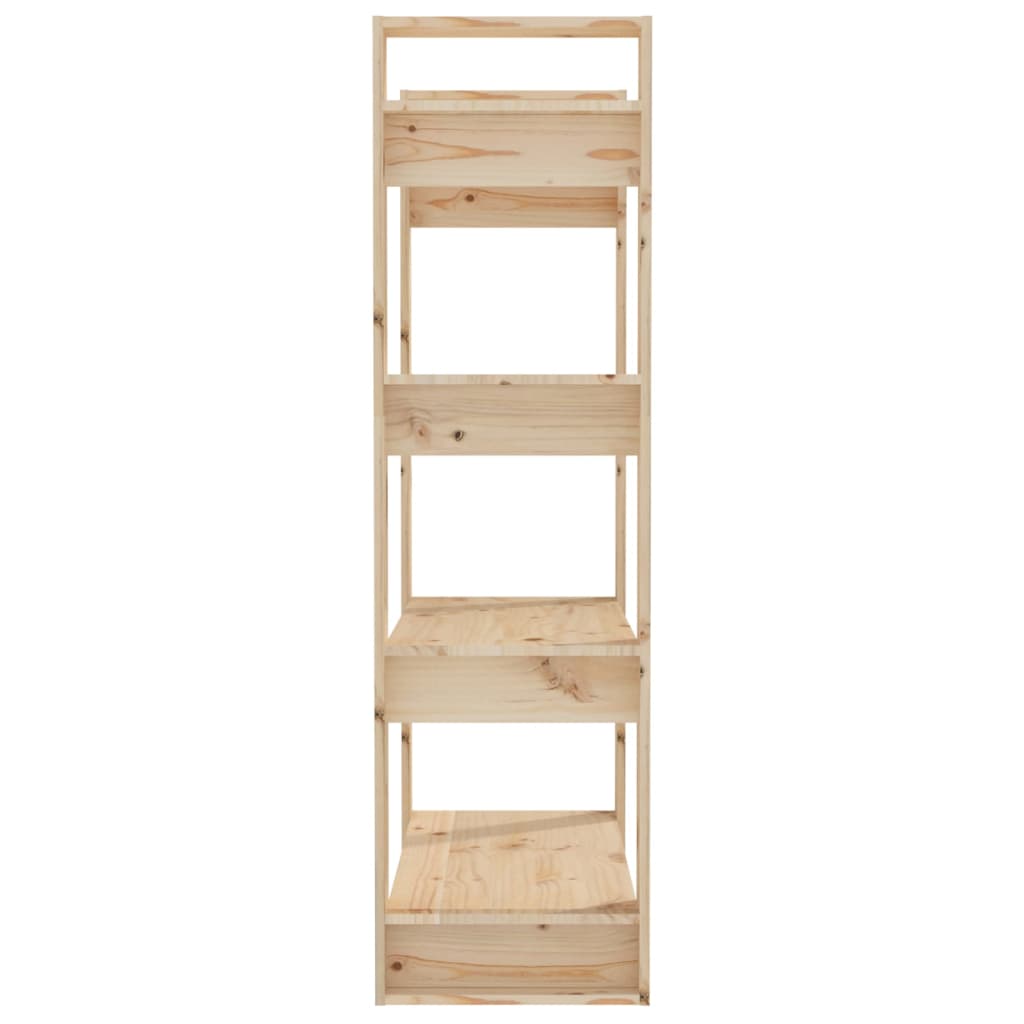 Bücherregal/Raumteiler 80x35x125 cm Massivholz Kiefer