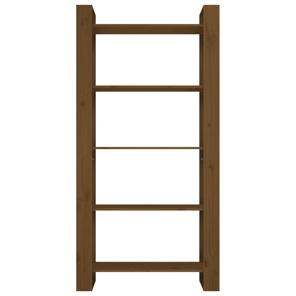 Bücherregal/Raumteiler Honigbraun 80x35x160cm Massivholz Kiefer