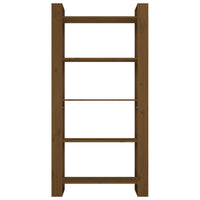 Thumbnail for Bücherregal/Raumteiler Honigbraun 80x35x160cm Massivholz Kiefer