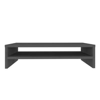 Thumbnail for Monitorständer Grau 50x24x13 cm Massivholz Kiefer