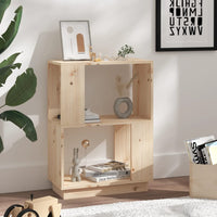Thumbnail for Bücherregal/Raumteiler 51x25x70 cm Massivholz Kiefer