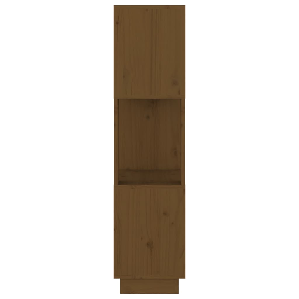 Bücherregal/Raumteiler Honigbraun 51x25x101cm Massivholz Kiefer