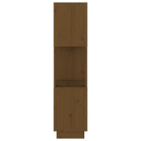 Thumbnail for Bücherregal/Raumteiler Honigbraun 51x25x101cm Massivholz Kiefer